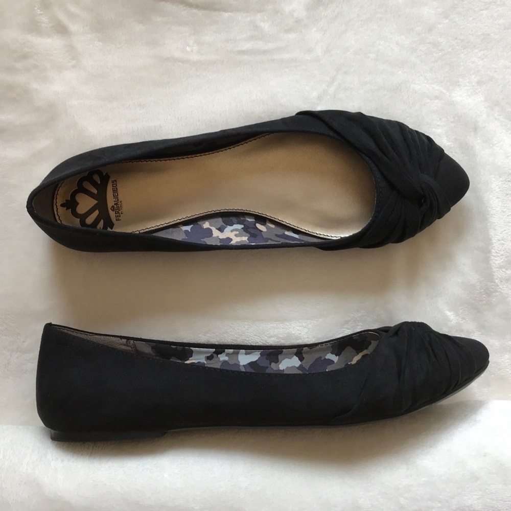 Black Dress Flats Size 10